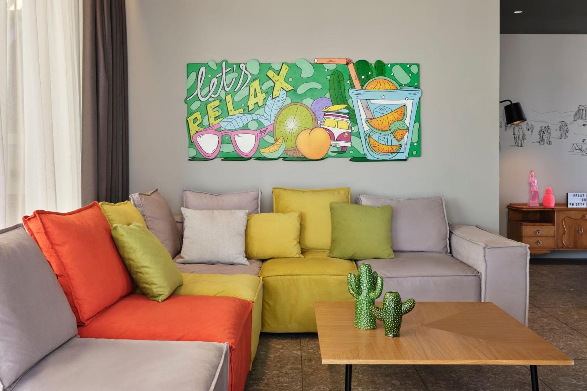 Moxy Athens City Buitenkant foto